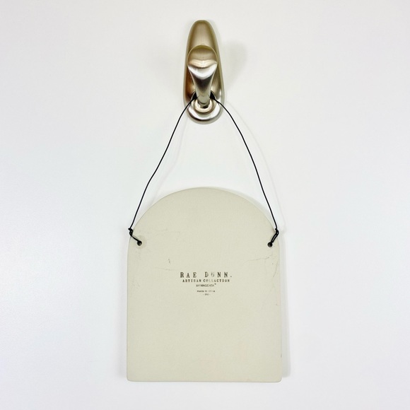 Rae Dunn “DREAM BIG” 🌈 Ceramic Plaque - Picture 2 of 2